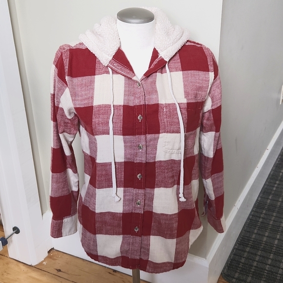 AE Hooded Checkered Jacket - Picture 1 of 5